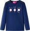 vidaXL-Kindershirt-met-lange-mouwen-dierenprint-104-marineblauw