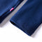 vidaXL-Kindershirt-met-lange-mouwen-dierenprint-116-marineblauw