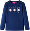 vidaXL-Kindershirt-met-lange-mouwen-dierenprint-140-marineblauw