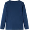 vidaXL-Kindershirt-met-lange-mouwen-dierenprint-140-marineblauw