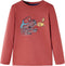 vidaXL-Kindershirt-met-lange-mouwen-dinosaurusprint-104-roodbruin