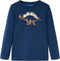 vidaXL-Kindershirt-met-lange-mouwen-dinosaurusprint-116-marineblauw