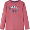 vidaXL-Kindershirt-met-lange-mouwen-dinosaurusprint-128-donkerrood