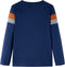 vidaXL-Kindershirt-met-lange-mouwen-dinosaurusprint-128-marineblauw