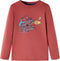 vidaXL-Kindershirt-met-lange-mouwen-dinosaurusprint-128-roodbruin