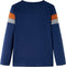 vidaXL-Kindershirt-met-lange-mouwen-dinosaurusprint-92-marineblauw