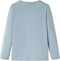 vidaXL-Kindershirt-met-lange-mouwen-doelprint-128-lichtblauw