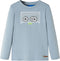 vidaXL-Kindershirt-met-lange-mouwen-doelprint-140-lichtblauw
