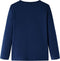 vidaXL-Kindershirt-met-lange-mouwen-eenhoorn-116-marineblauw