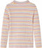 vidaXL-Kindershirt-met-lange-mouwen-en-lage-col-116-gestreept-ecru