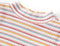 vidaXL-Kindershirt-met-lange-mouwen-en-lage-col-116-gestreept-ecru