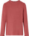 vidaXL-Kindershirt-met-lange-mouwen-en-lage-col-140-roodbruin