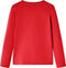 vidaXL-Kindershirt-met-lange-mouwen-en-woorden-in-3D-104-rood