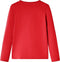 vidaXL-Kindershirt-met-lange-mouwen-en-woorden-in-3D-92-rood
