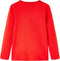vidaXL-Kindershirt-met-lange-mouwen-fietsprint-104-rood