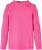 vidaXL-Kindershirt-met-lange-mouwen-geribd-116-felroze