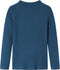 vidaXL-Kindershirt-met-lange-mouwen-geribd-128-marineblauw