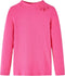 vidaXL-Kindershirt-met-lange-mouwen-geribd-140-felroze