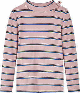 vidaXL-Kindershirt-met-lange-mouwen-gestreept-116-lichtroze