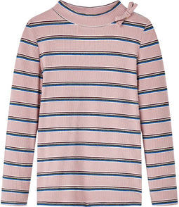 vidaXL-Kindershirt-met-lange-mouwen-gestreept-92-lichtroze