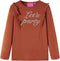 vidaXL-Kindershirt-met-lange-mouwen-glitterprint-104-cognackleurig