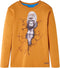 vidaXL-Kindershirt-met-lange-mouwen-gorillaprint-92-donkerokerkleurig