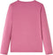 vidaXL-Kindershirt-met-lange-mouwen-hert-van-pailletten-116-frambozenkleurig