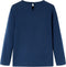 vidaXL-Kindershirt-met-lange-mouwen-hertenprint-104-marineblauw