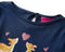 vidaXL-Kindershirt-met-lange-mouwen-hertenprint-104-marineblauw