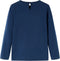 vidaXL-Kindershirt-met-lange-mouwen-hertenprint-116-marineblauw