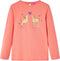 vidaXL-Kindershirt-met-lange-mouwen-hertenprint-128-koraalkleurig