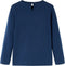 vidaXL-Kindershirt-met-lange-mouwen-hertenprint-128-marineblauw