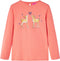 vidaXL-Kindershirt-met-lange-mouwen-hertenprint-140-koraalkleurig