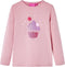 vidaXL-Kindershirt-met-lange-mouwen-ijsjesprint-104-lichtroze