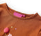vidaXL-Kindershirt-met-lange-mouwen-ijsjesprint-140-cognackleurig