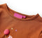 vidaXL-Kindershirt-met-lange-mouwen-ijsjesprint-92-cognackleurig