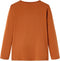 vidaXL-Kindershirt-met-lange-mouwen-ijsjesprint-92-cognackleurig