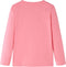 vidaXL-Kindershirt-met-lange-mouwen-kattenprint-128-roze