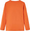 vidaXL-Kindershirt-met-lange-mouwen-kattenprint-92-oranjebruin