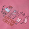 vidaXL-Kindershirt-met-lange-mouwen-kittenprint-116-frambooskleurig