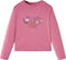 vidaXL-Kindershirt-met-lange-mouwen-kittenprint-128-frambooskleurig