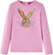 vidaXL-Kindershirt-met-lange-mouwen-konijnenprint-128-rozebruin