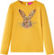 vidaXL-Kindershirt-met-lange-mouwen-konijnenprint-92-okerkleurig