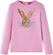 vidaXL-Kindershirt-met-lange-mouwen-konijnenprint-92-rozebruin