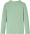 vidaXL-Kindershirt-met-lange-mouwen-lage-col-128-donkermintkleurig