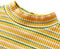 vidaXL-Kindershirt-met-lange-mouwen-lage-col-128-gestreept-okerkleurig