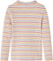 vidaXL-Kindershirt-met-lange-mouwen-lage-col-140-gestreept-ecru