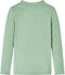 vidaXL-Kindershirt-met-lange-mouwen-lage-col-92-donkermintkleurig