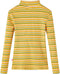 vidaXL-Kindershirt-met-lange-mouwen-lage-col-92-gestreept-okerkleurig