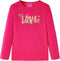 vidaXL-Kindershirt-met-lange-mouwen-love-print-92-felroze